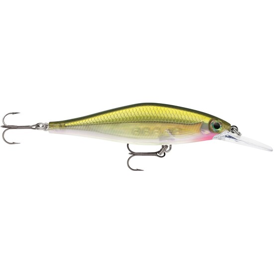 9cm Rapala Shadow Rap Shad Deep 3X Deep Diving Suspending Jerkbait - OLIVE GREEN