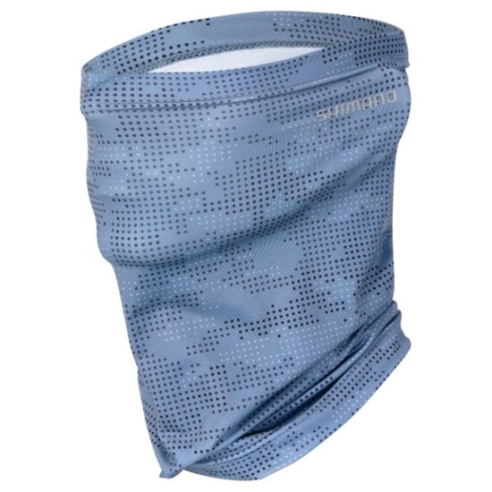 Shimano Ice Dot Camo Neck Gaitor Shades - UPF 50+ UV Protection Head Scarf
