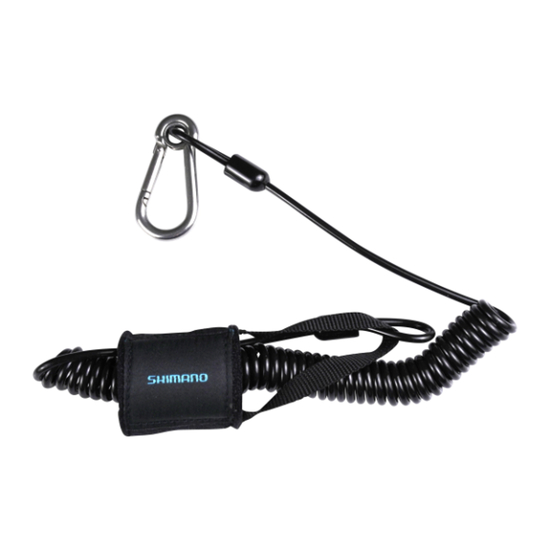 Shimano Small 1.2 Metre Recoil Rod Leash Strap