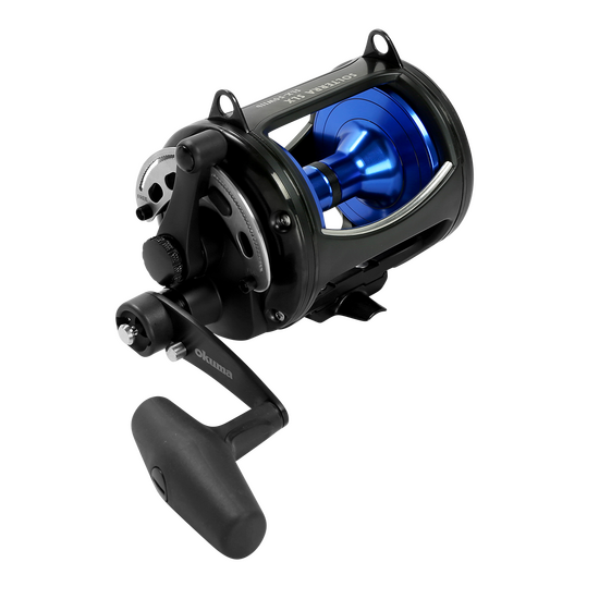 Okuma Solterra SLX-50WIIB 2 Speed Lever Drag Overhead Trolling Fishing Reel