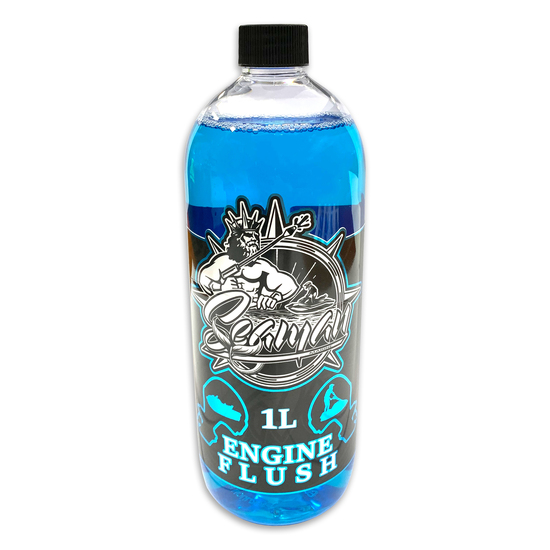 1 Litre Bottle of Seaman Marine Outboard Boat Engine Flush Treatment