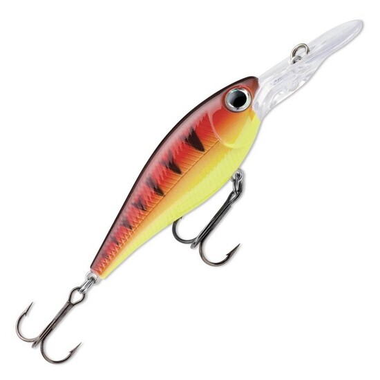 6cm Storm Smash Shad Hard Body Fishing Lure - Fire Perch