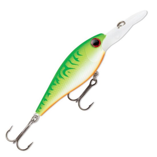 6cm Storm Smash Shad Hard Body Fishing Lure - Green Fire UV