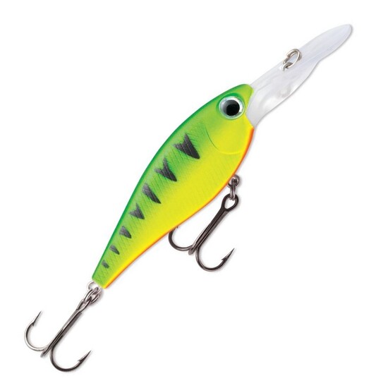 7cm Storm Smash Shad Hard Body Fishing Lure - Hot Perch
