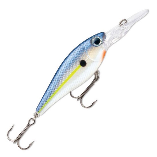 Storm Smash Shad 5 Fishing Lure 2-Inch Purple Fire UV