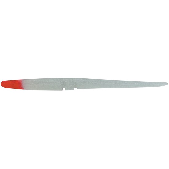 10 Pack of Red Head 6 Inch Silstar SlapStix Soft Plastic Fishing Lures