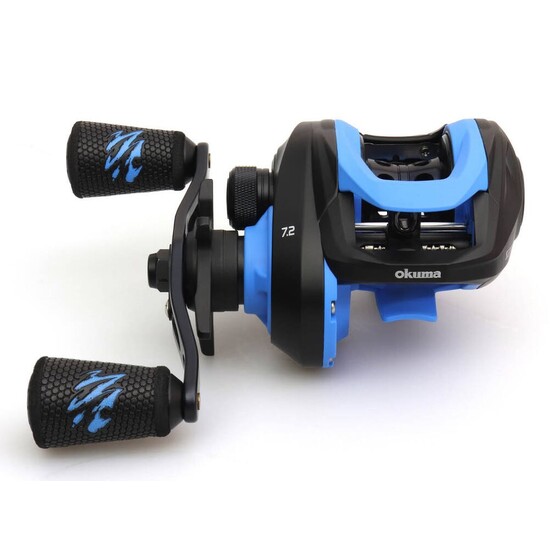 Okuma Serrano Baitcaster Fishing Reel - 7 Bearing Low Profile Baitcast Reel