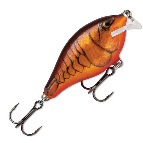 5cm Rapala Scatter Rap Crank Shallow Hard Body Fishing Lure - Dark Brown Crawdad