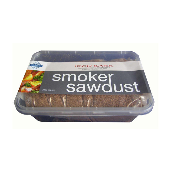 Australian Series Iron Bark Smoker Dust - 200gms - For a Deep Smokey Flavour