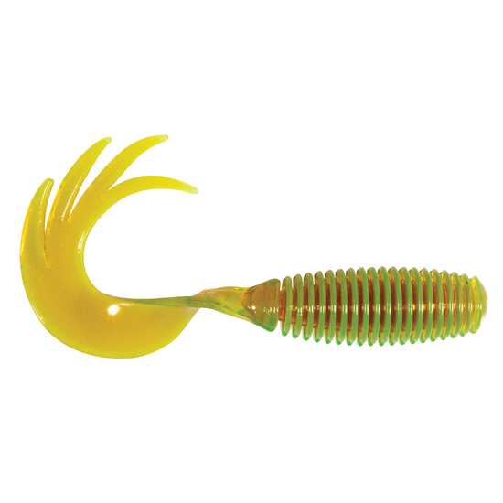 Zman 8 Pack of 2.5 Inch ST Grubz Soft Plastic Lures - MOTOR OIL