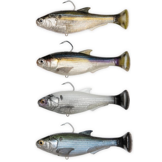 Zman 4.5 Inch Shadtron LT Rigged Soft Plastic Fishing Lure