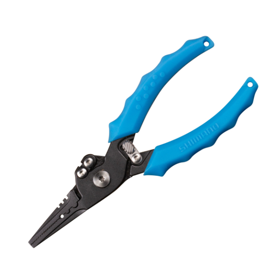 Shimano 10 Inch Stainless Steel Heavy Duty Bent Nose Crimping Pliers