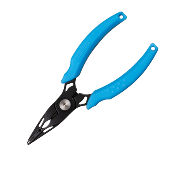 Shimano 5 Inch Mini Split Ring Pliers with Tungsten Steel Cutter