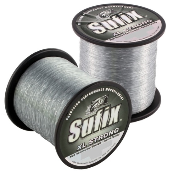 550m Spool of 60lb Sufix XL Strong Platinum Monofilament Fishing Line