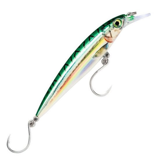 12cm Rapala Saltwater X-Rap Long Cast 12 Sinking Fishing Lure - Green Mackerel