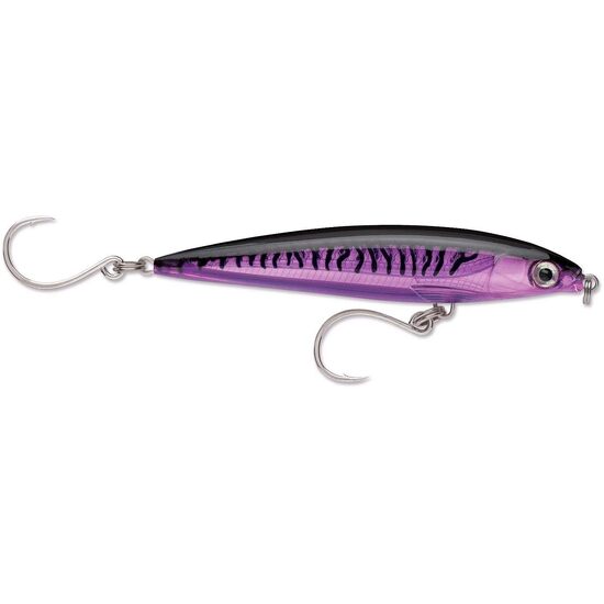 12cm Rapala Saltwater X-Rap Long Cast Shallow Minnow Lure - Purple Mackerel