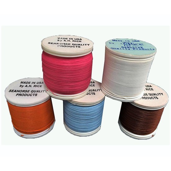 Seahorse 100 Yard Spool of Size C Rod Wrapping Thread - Rod Binding Cotton