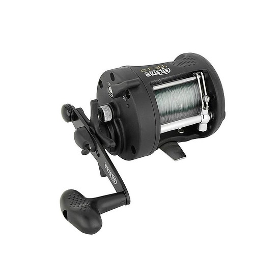 Silstar Big Fin TF-10 Overhead Reel With Level Wind-Pre Spooled 8kg Line