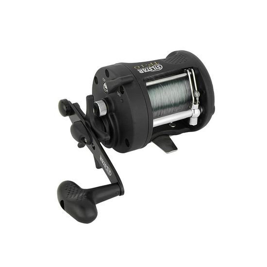 Silstar Big Fin TF-20 Overhead Reel With Level Wind Spooled With Line