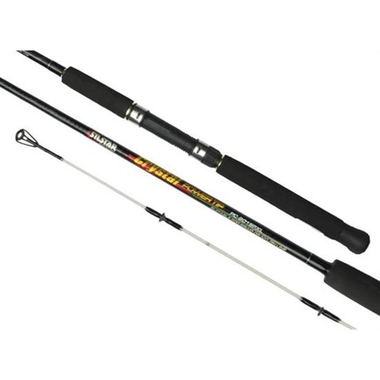 Silstar Crystal Power Tip 4-7kg 6ft 2 Piece Fishing Rod - Spin Rod