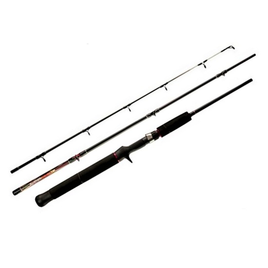 3 Piece Silstar Power Tip 3-4kg 5'3 Baitcaster Rod - Travel Rod
