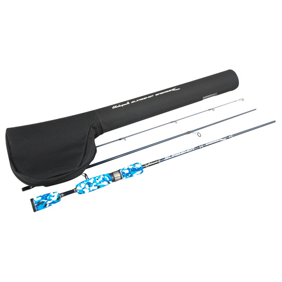 Shakespeare 7ft 2-4Kg 4 Pce Slingshot Engage Travel Fishing Rod With Tube-Spin