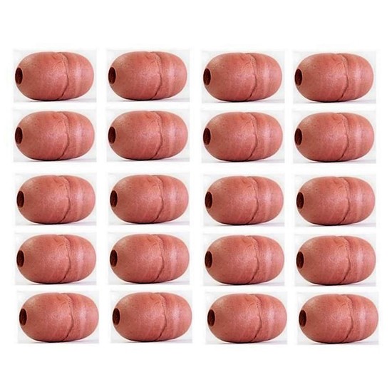 20 X Wilson Y3 Small Oval Poly Floats - Crab Dillie Float - Bulk Twenty Pack