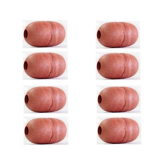 8 X Wilson Y3 Small Oval Poly Floats - Crab Dillie Float - Bulk Eight Pack