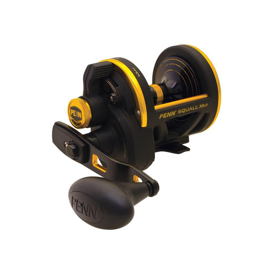 PENN Squall 40LDLH Lever Drag Overhead Fishing Reel - Left Handed