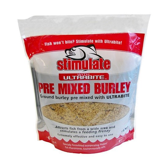 1 Kg Stimulate Ground Burley Pre Mixed with Ultrabite - Fish Attractant