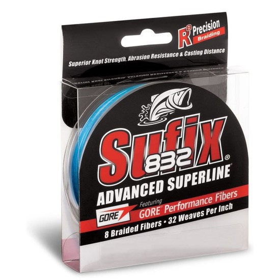 150yd Spool Sufix 832 Advanced Superline Braided Fishing Line-Coastal Camo Braid
