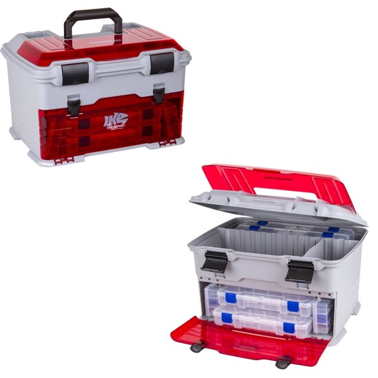 Flambeau T5 Ike Multiloader Tackle Box With 6 Tackle Trays and Zerust Dividers