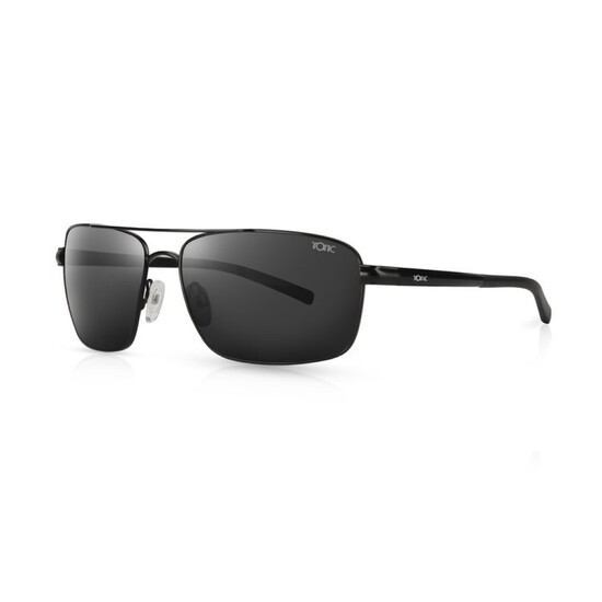 Tonic Blaq Polarised Sunglasses with Glass Grey Photochromic Lens & Black Frame