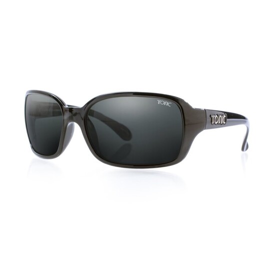 Tonic Cove Polarised Sunglasses with Glass Grey Photochromic Lens & Black Frame