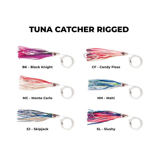 5.5 Inch Williamson Tuna Catcher Rigged Trolling Skirted Lure