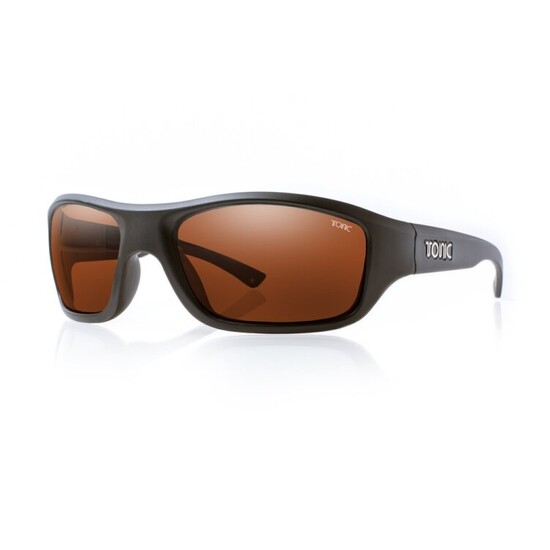 Tonic Evo Polarised Sunglasses with Glass Copper Photochromic Lens & Black Frame