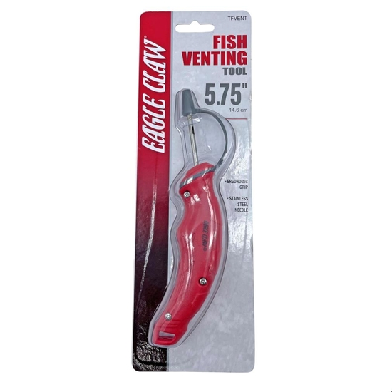 Eagle Claw 5.75 Inch Fish Venting Tool with Stainless Steel Needle