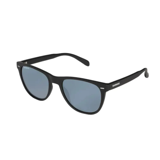 Shimano Miravel Polarised Sunglasses with Matt Black Frame and Smoke Lens