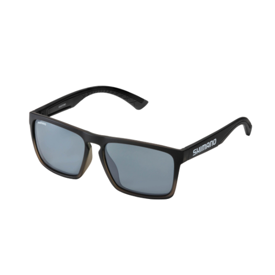 Shimano Vanford Polarised Sunglasses with Black Frame and Smoke Lens