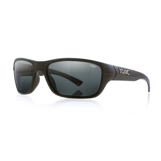 Tonic Rush Polarised Sunglasses with Glass Grey Photochromic Lens & Black Frame