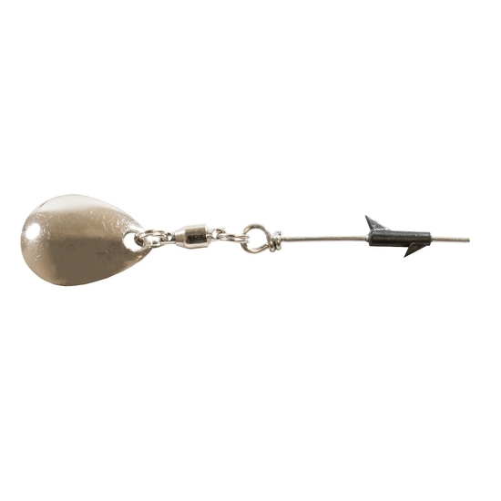 Zman 3 Pack of Silver TRD Spinz Lure Attachments with Colorado Blades