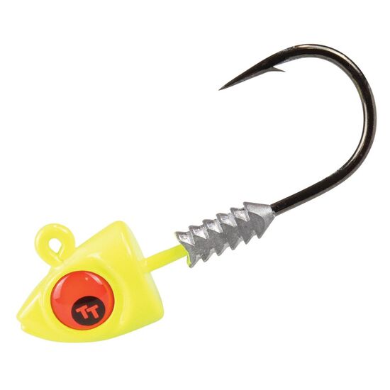 TT Lures Jigheads, Tournament Series Jig Head, Size 6/0H (Heavy Wire)