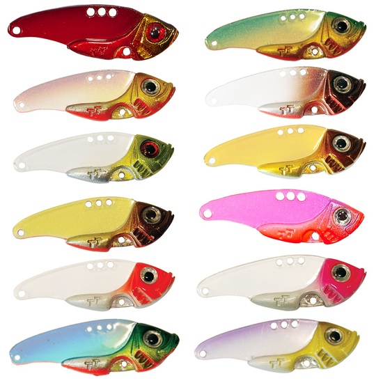 TT Lures 1/6oz Ghostblade Polycarbonate Vibe Lure - 43mm Blade - Rigged