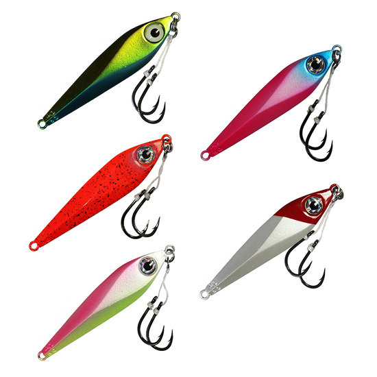 TT Lures 15g Vector Micro Jig - Rigged with Mustad Chemically Sharpened Hooks