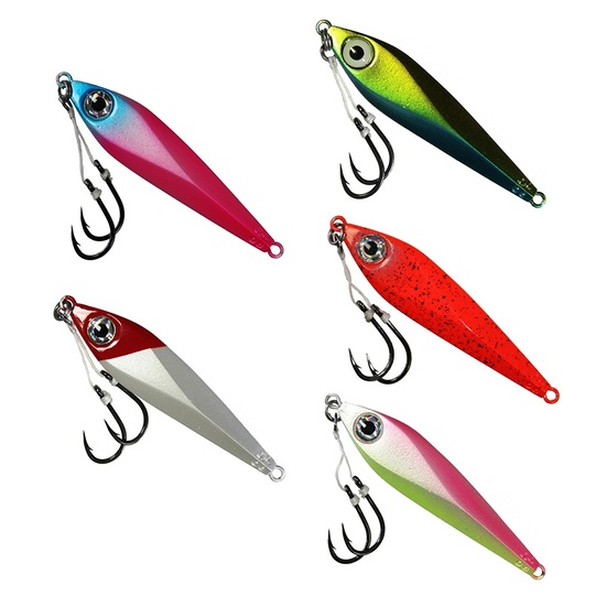 TT Lures 25g Vector Micro Jig - Rigged with Mustad Chemically Sharpened Hooks