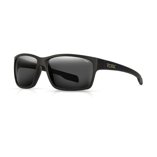 Tonic Titan Oversized Sunglasses - Glass Grey Photochromic Lens with Black Frame