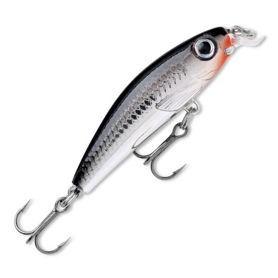 6cm Rapala Ultra Light Minnow Hard Body Fishing Lure - Chrome
