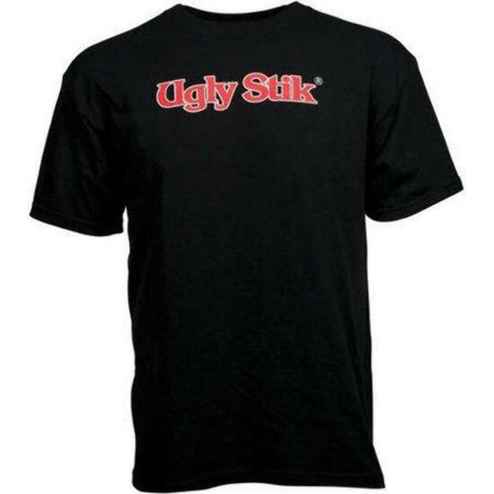 Black Ugly Stik Short Sleeve Tee Shirt - Fishing Shirt