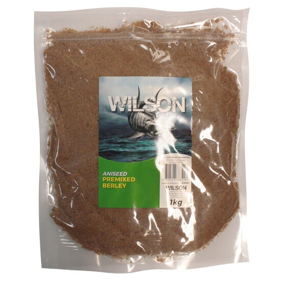 1kg Pack of Wilson Premixed Aniseed Berley - Fish Attractant