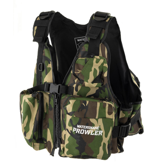 Watersnake Prowler Camo Adult Life Jacket - Level 50S AS 4758.1:2022 PFD